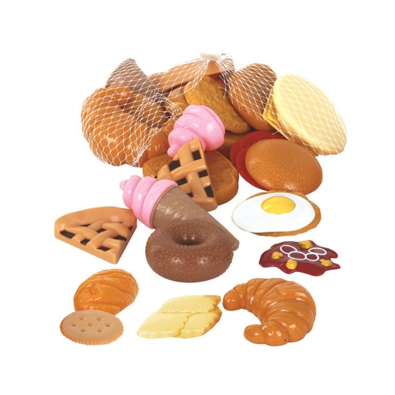 Play Food - Bread & Biscuits Set (24pc)