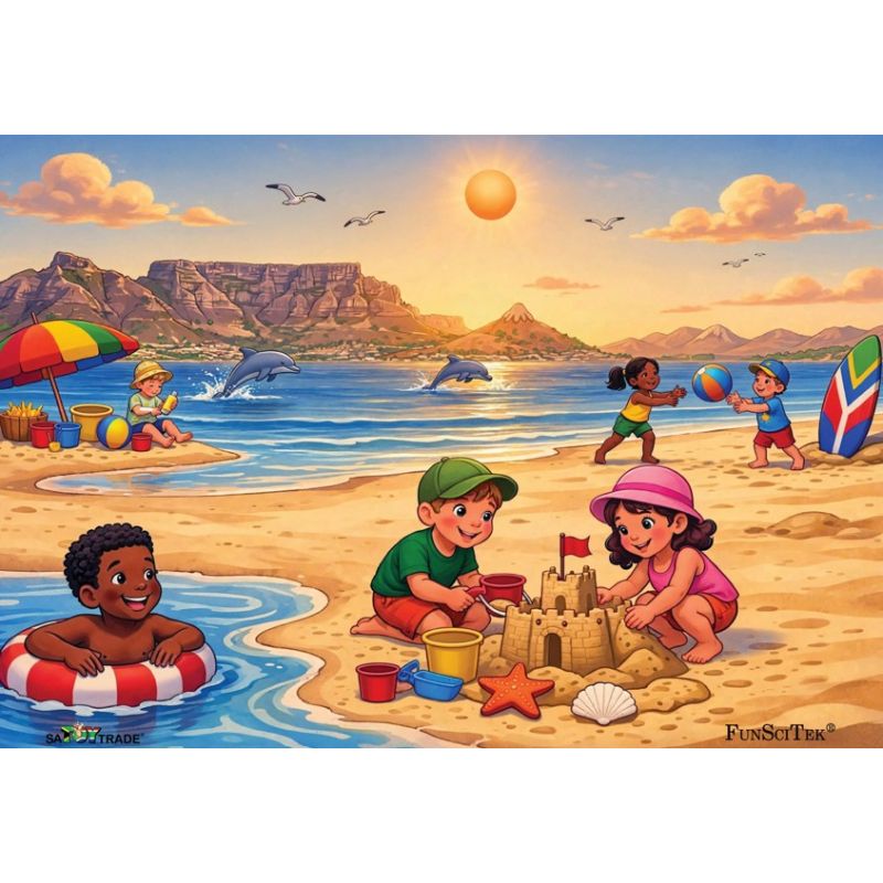 PZ Wood Frame - A4 16pc - I Love Summer (BB)