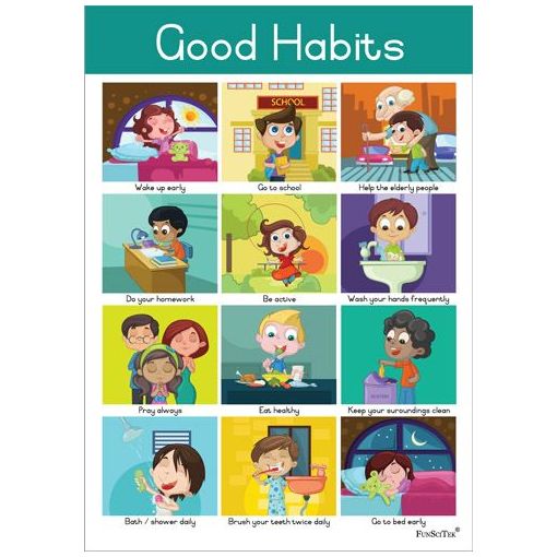 Poster - Good Habits (A2)