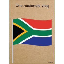 Poster - SA Nasionale Vlag (A2)