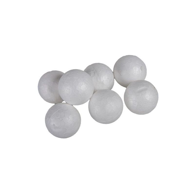 Polystyrene Balls 40mm (6pc)