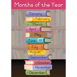 Poster - Months of the Year (A2)