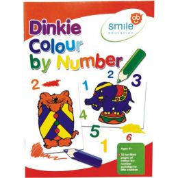 Dinkie Colour By Number Activity Book (32p)