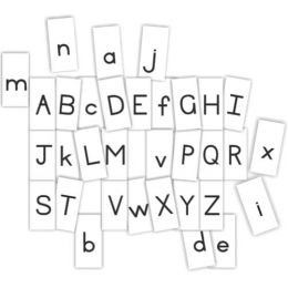 Desk Cards - Alphabet/Letter Symbol