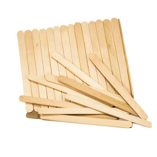 Craft Sticks - 65x10mm Natural (100pc)