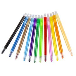 Twister Crayons - Retractable Wax (12pc) - Monami