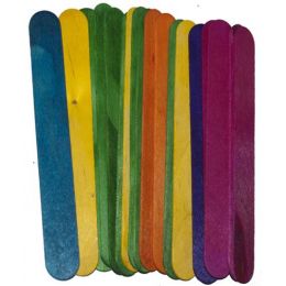 Craft Sticks - 150x18mm A-Stick - Coloured (50pc)