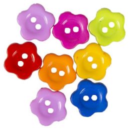 Buttons Flowers (12g) - Small (Assorted)