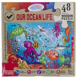 PZ SZ Wood 48pc - Our Ocean Life