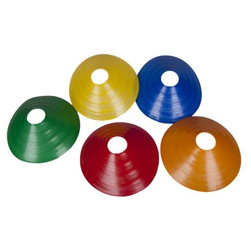 Saucer Cones (50pc) -  Assorted Colours