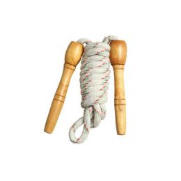 Skipping Rope - Wooden Handle (Single)