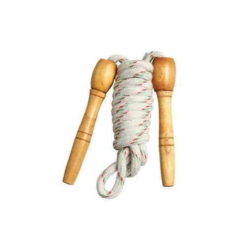 Skipping Rope - Wooden Handle (Single)