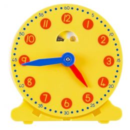 Clock - 12hour Day and Night Clock (10cm diameter) - SA Font