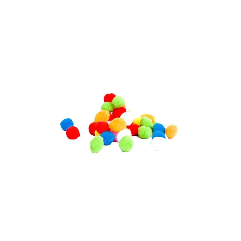 Pom Poms 20mm (25pc) Assorted Mix