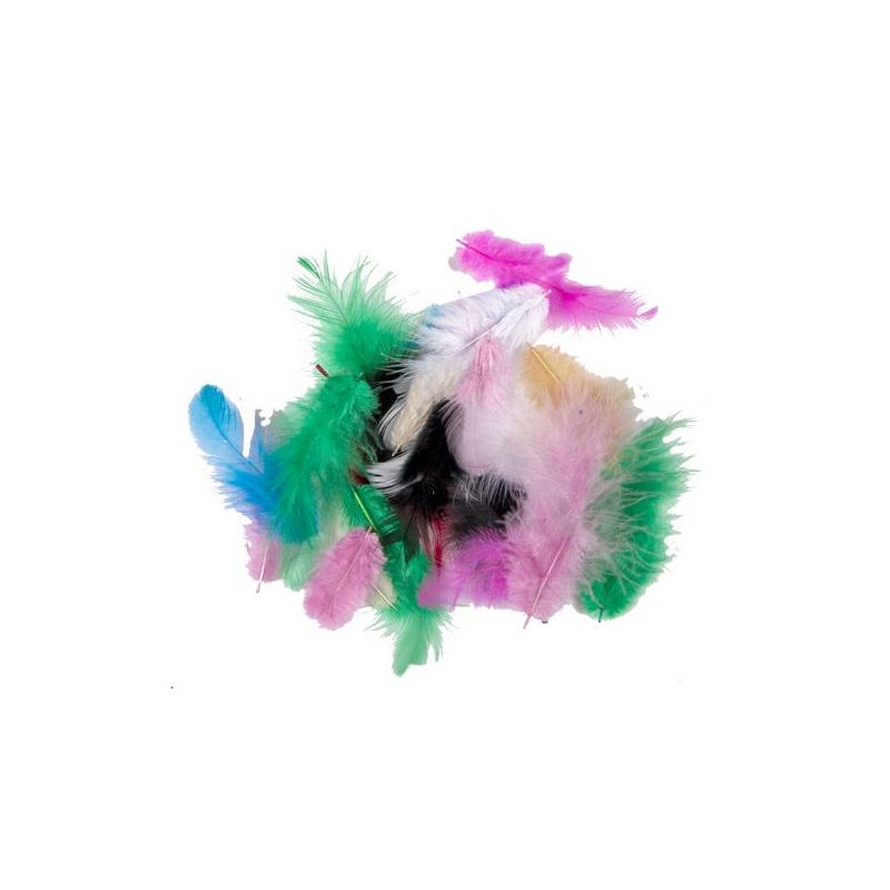 Feathers (2g) - Poultry - Assorted Colours