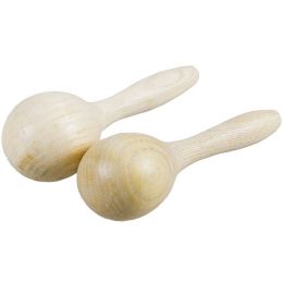 Maracas Wood (2pc) Plain...