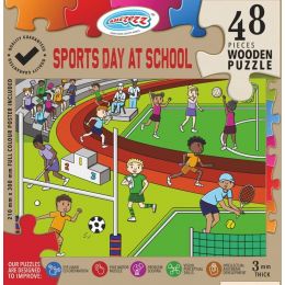 PZ SZ Wood 48pc - Sports day at School
