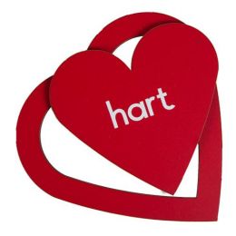 Shape (1) Heart (Hart) + Afrikaans words + Magnets