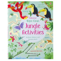 Book - Wipe Clean - Jungle Activities