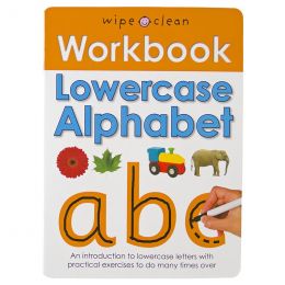 Book - Wipe Clean - Lowercase Alphabet