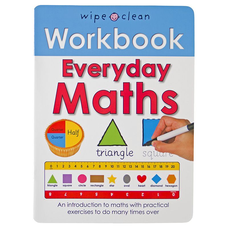 Book - Wipe Clean - Everyday Maths