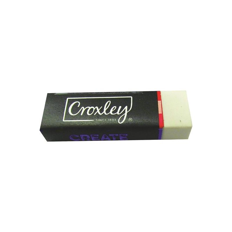 Eraser - 62x20x10mm (20pc) - Croxley