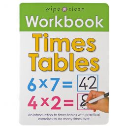 Book - Wipe Clean - Times Tables