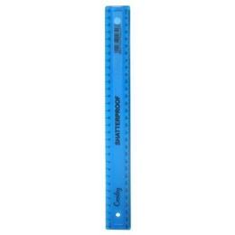 Ruler - 30cm Neon Superior Shatterproof (CR)