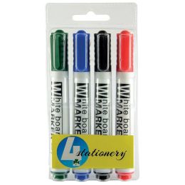 Whiteboard Marker - Assorted (4pc)