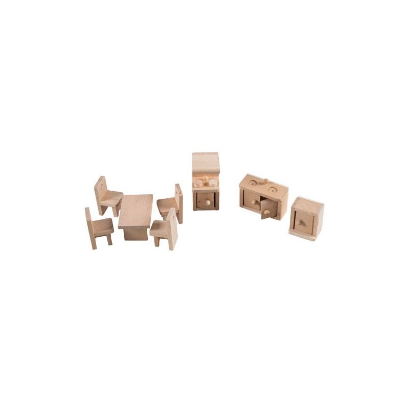 Wood Furniture - Dollshouse Kitchen (in Box)