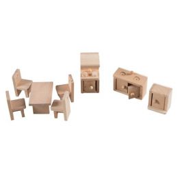 Wood Furniture - Doll Kitchen (in Box)