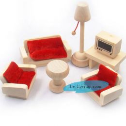 Wood Furniture - Dollshouse Lounge (in Box)
