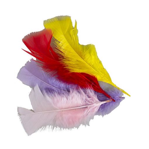 Feathers Bulk (100g) - Turkey - Assorted Colours