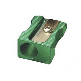 Sharpener - 1-Hole Metal (1pc) - Assorted Colours