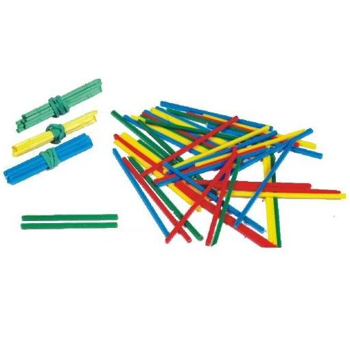 Counting Sticks 75mm Plastic (300pc)