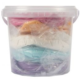 Dough (1kg) in Tub - Miss Pastel Assorted / Mixed