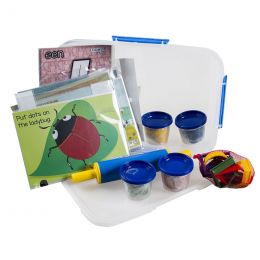 Dough & Cards Sets - Fun Pictures & Numbers in Container