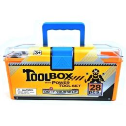 Toolbox & Tools (28pc) Plastic