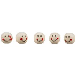 Wood Beads - Painted Faces...