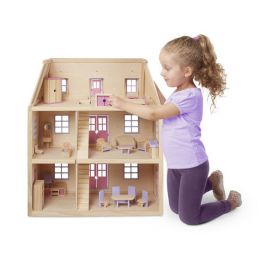 Multi-Level Wooden Doll house