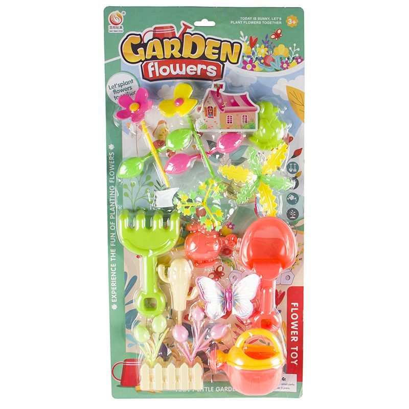 Garden Tools Play Set - Let's plant flowers