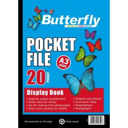 Display book with filing...