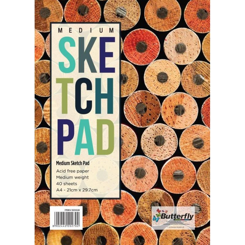 Sketch - A4 Landscape Sketch Book (25 Sheets)