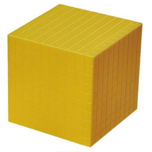 Base Ten Set - Yellow (121pc) - in Carton Box