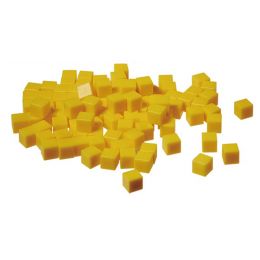 Base Ten Set - Yellow (121pc) - in Carton Box