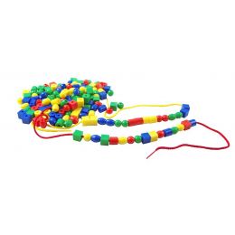 Beads Shapes (~1.3cm) - 650pc (4 colour) - plastic