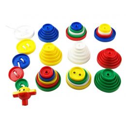 Sequencing & Threading Buttons - Giant (54pc)