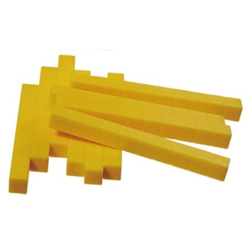 Base Ten Set - Yellow (121pc) - in Carton Box