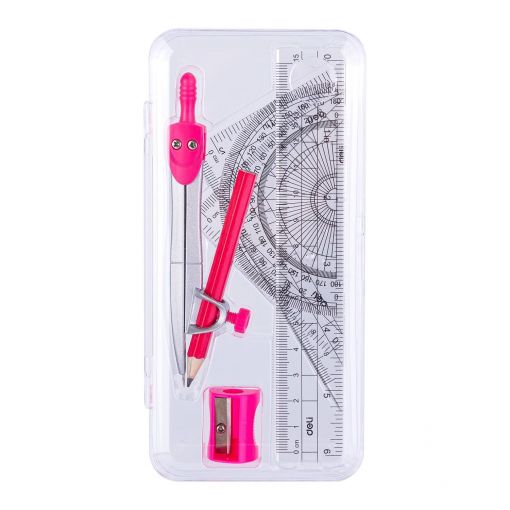 Maths Drafting Set  (7pc) - Deli