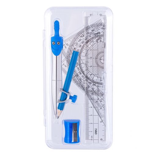 Maths Drafting Set  (7pc) - Deli